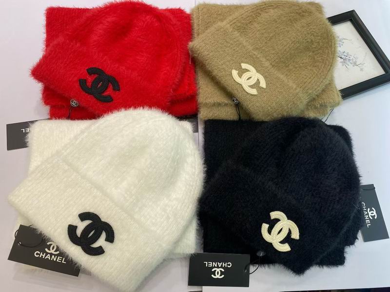 Chanel scarf hat 112504